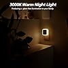 Sujeet Night Light, Night Lights Plug into Wall 4-Pack, Nightlight Plug in Night Lights, Dusk to Dawn Night Lamp Led Night Light for Bedroom, Bathroom, Hallway Warm White