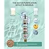 Filtered Shower Head with Handheld, High Pressure 9 Spray Mode Brushed Nickel Showerhead with Filters, detachable shower head,Water Softener Filters Beads for Hard Water - Remove Chlorine