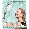 Filtered Shower Head with Handheld, High Pressure 9 Spray Mode Brushed Nickel Showerhead with Filters, detachable shower head,Water Softener Filters Beads for Hard Water - Remove Chlorine