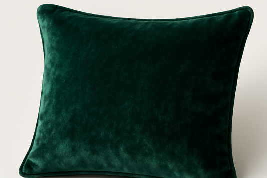 Close-up detail of velvet texture